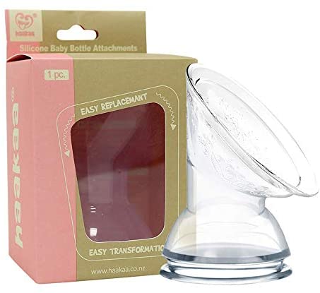 Gen. 3 Silicone Baby Bottle 250ml & Breast Pump Flange